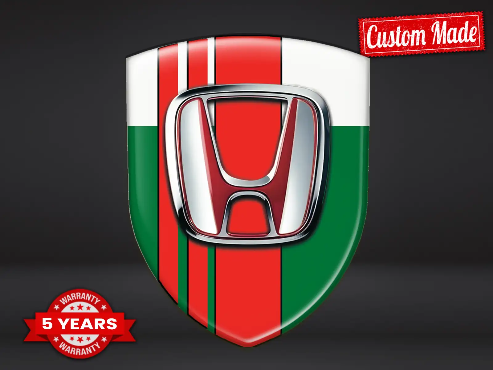 Honda Striscione Auto Stile Pregiato Professionale